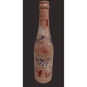 1954 Philadelphia ABCB convention  Bottle Pink  Landmarks duraglass NSDA
